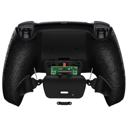 Rise V4 Programmable Remap Kit for PS5 Controller – Back Paddles with Textured Black Rear Shell, Compatible with BDM-030/040/050/060 (Controller Not Included)